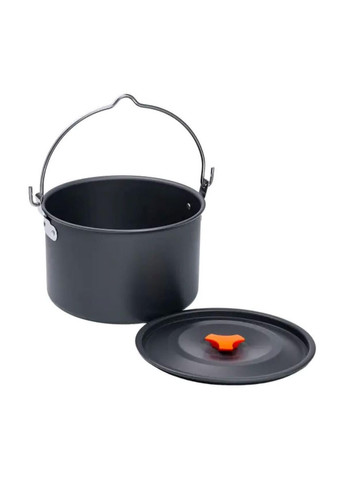 Набор туристической посуды в сумке для похода и кемпинга: кастрюля, сковорода, чайник HP39578C LUGI (369654361)
