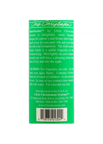 Духи для собак и кошек Smart Scents Jungle Apple 473 мл Chris Christensen (355256286)