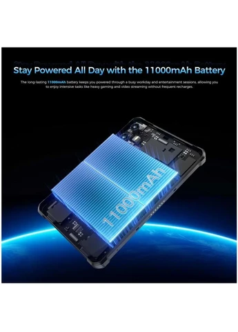 Планшет RT3 plus 8" 4/128GB NFC LTE Black (6941749808516) Oukitel (390919262)