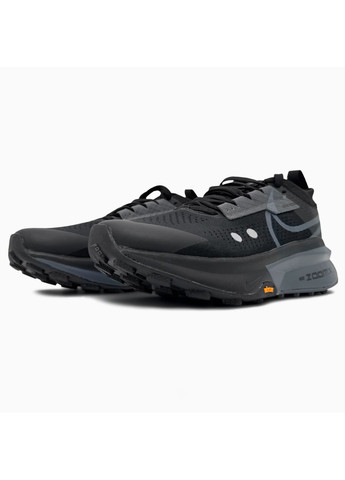 Чорні Осінні кросівки чоловічі nike zegama trail 2 zoomx black найк No Brand