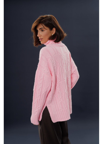 Рожевий светр "альпака" Merge