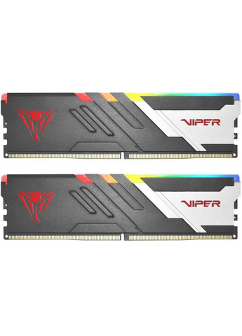 Модуль пам`яті DDR5 2x32GB/6000 Viper Venom RGB (PVVR564G600C36K) Patriot (342331476)