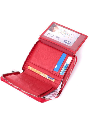 Жіночий шкіряний гаманець 12,5х10,2х2 см st leather (288048156)