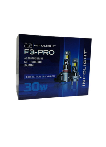 Комплект світлодіодних ламп F3-Pro 9005 30W Infolight (361869046)