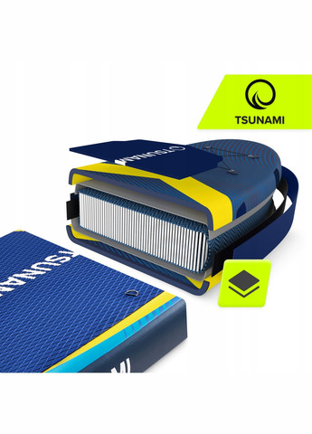 Надувная SUP доска PRO 350 см с веслом T13 (P-5905973405614) TSUNAMI (334629432)