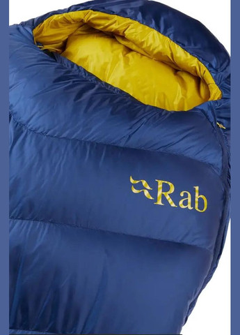 Спальний мішок Neutrino 400 Regular Right Zip Nightfall Blue Rab (341540592)