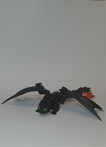 Іграшка-дракон «Беззубик» — фігурка з гнучкими крилами No Brand (356506597)