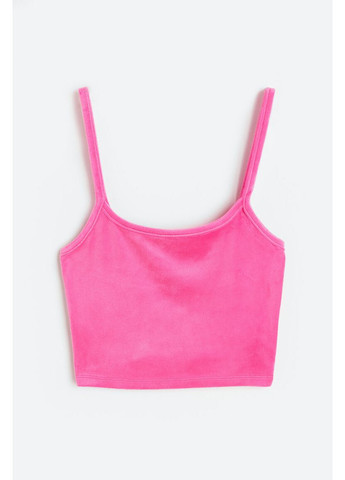 Велюровий кроп топ H&M (352612917)