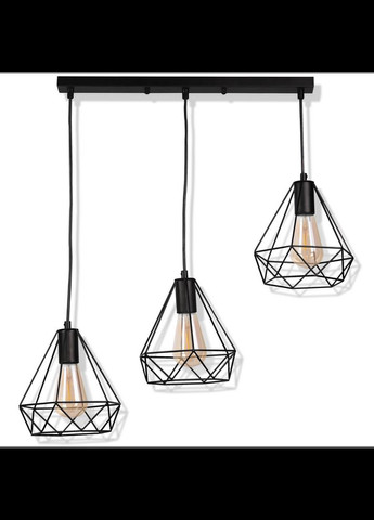 Підвісний світильник 314628 Vigo E27 3x20W IP20 BK (014353) Goldlux (361312157)