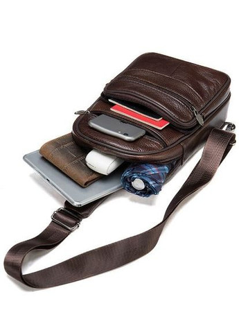 Сумка чоловіча через плече шкіряна через плече 14986 Vintage (302007937)
