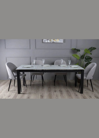 Стол раскладной Ларс 1200/1700x800x750 белый Prestol (352267748)