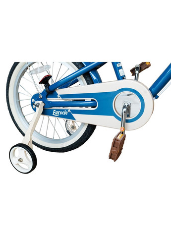 RB18-38BH-ВЕЛОСИПЕД ДЕТСКИЙ EUROCLE СИНИЙ 18дюймов Royal Baby (329897609)