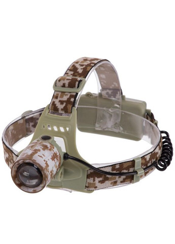 Ліхтарик налобний (пластик, на акумуляторі 18650, Камуфляж Marpat) (SY-8065M_Камуфляж Marpat) SP-Sport (361436692)