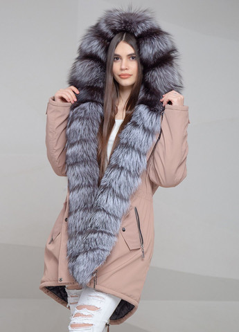 Парка (мех чернобурки) Chicly Furs (282954206)
