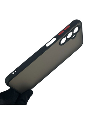 Чехол для Galaxy M34 5G SM-M346 противоударный с высокими бортами защитой камеры на самсунг м34 чёрный Samsung (366022151)