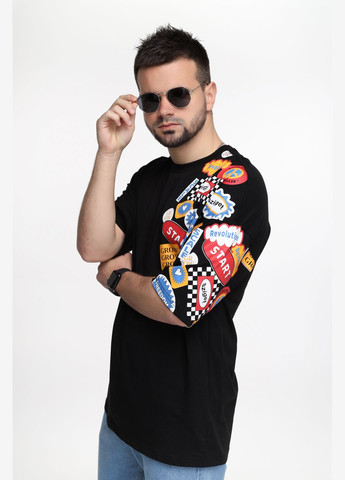 Чорна футболка 23201023-rp1-ov Breezy