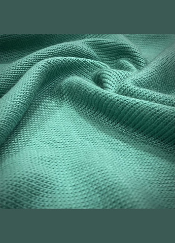 Ткань трикотаж ангора бирюзовая пог. м. No Brand (329744133)