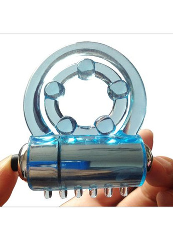 Эрекционное кольцо двойное на пенис Stay Hard 3 с вибратором для клитора и фиксатором мошонки No Brand (303908672)