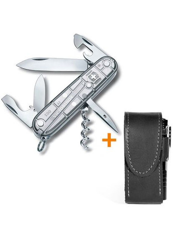 Комплект нож Spartan SilverTech 1.3603.T7 + Чехол с фонариком Police Victorinox (317307037)