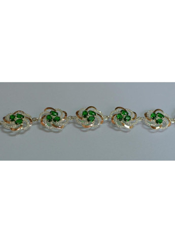 Срібний набір з золотими пластинами Silver Style (367112066)