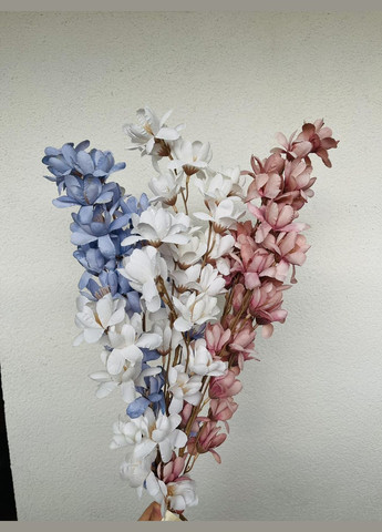 Штучна квітуча гілка рожева, 90 см No Brand (296914196)