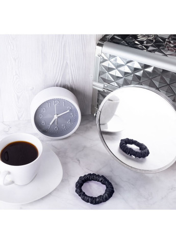 Шёлковая резинка для волос Чумацький Шлях повышенной эластичности и прочности Размер S в Подарочной упаковке Черная (1207-02) Фабрика Тиші (369550286)