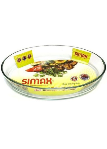 Форма для запекания стеклянная овальная 30x21 см (s7127) Simax (334009074)
