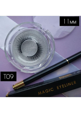 Многоразовые ресницы Одна модель на выбор + маркер подводка для надевания без клея без магнитов Magnetic Lashes (366668432)