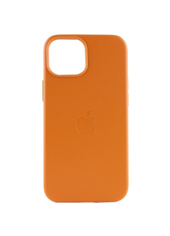 Шкіряний чохол Leather Case (AAA) with MagSafe для Apple iPhone 13 (6.1") Epik (292314060)