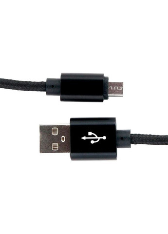 Кабель MicroUSB – USB 3A 1 м Black (NTK-M-MT-BLACK) DENGOS (316696232)