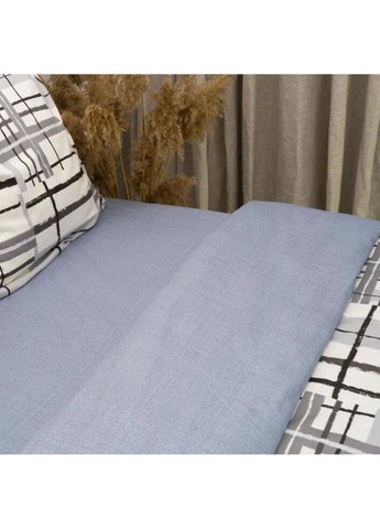 Постільна білизна євро Сатин Twill 701-E 220х200 см Viluta (336327940)