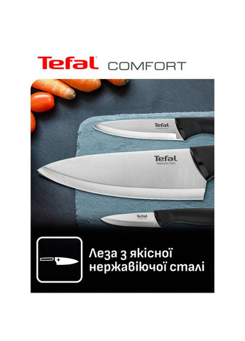 Ніж кухарський Comfort 20 см (K2213244) Tefal (322905066)
