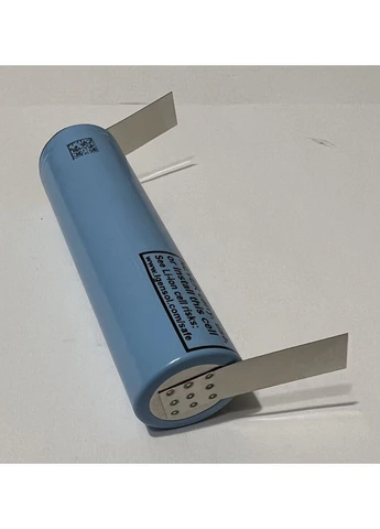Акумулятор INR18650 MH1 3.6 V 3200 mAh незахищений 10 А з виведеннями під паяння LG (382396918)