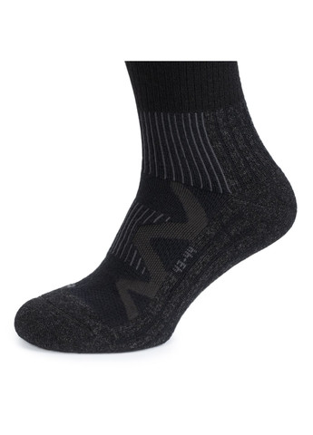 Чёрные носки треккинговые winter pro black Lowa (339603311)