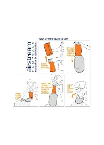 Надувной коврик UltraLight Insulated Mat 2020, 198х64х5см, Orange от Sea To Summit (347236709)