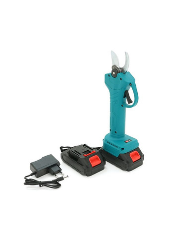Акумуляторний секатор YT36234, 2 акумулятори+зарядки, Blue, Case Voltronic (315143373)