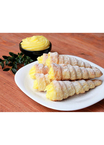 Кондитерські конуси металеві для випікання трубочок Каннолі Ø30х85 мм (6 трубочок) Kitchette (317638739)