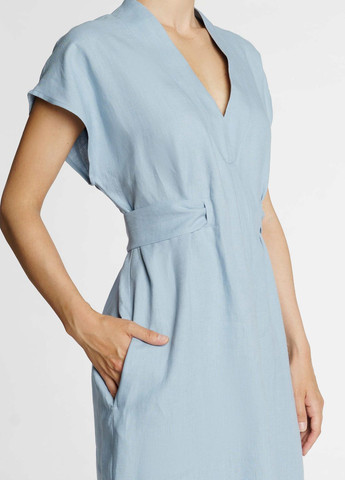 Блакитна кежуал сукня жіноча блакитна Arber