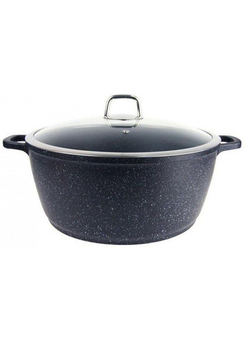 Кастрюля с антипригарным покрытием BH 7350-28 MRB с двойным дном из литого алюминия каструля з кришкою Bohmann (297330962)