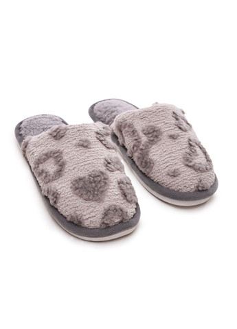 Серые тапочки женские Lumo