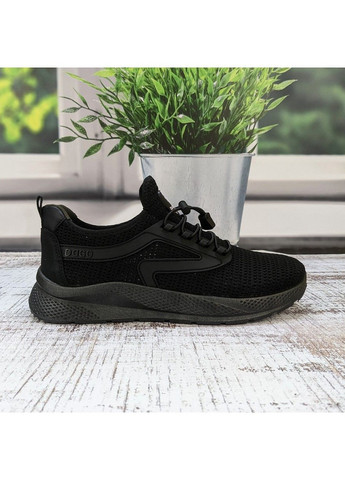 Чорні Осінні кросівки чоловічі Dago Style