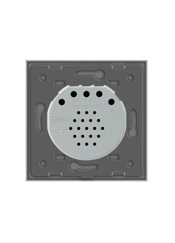 Сенсорный проходной/перекрестный выключатель 1 сенсор стекло (VL-C701S-15) Livolo (370971285)