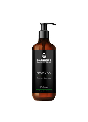 Шампунь для чоловіків тонізуючий New York 400 мл Barbers (252845154)