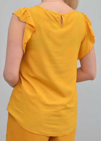 Гірчична жіноча блуза р. l xl m, гірчичний No Brand