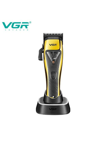Машинка для стрижки VGR V-015 акумуляторна бездротова професійна 6 насадок - Догляд за тілом No Brand (342369248)