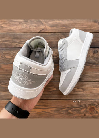 Серые демисезонные кроссовки мужские jordan_retro_low_grey Fashion