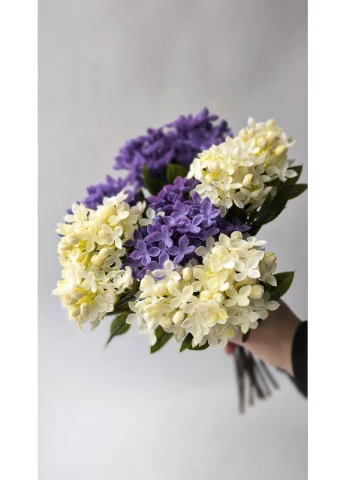 Букет фиолетовой Сирени H33см Home Decor (373437770)