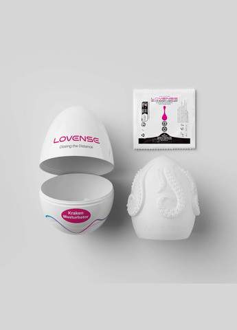 Мастурбатор-яйце Kraken masturbator egg, текстура-сюрприз - CherryLove Lovense (339868278)