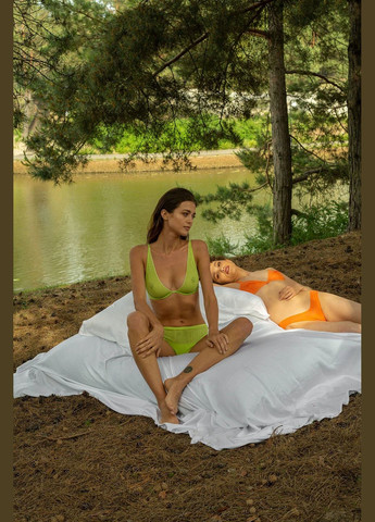 Трусики бікіні з мікросітки Nokaya 211304-13 I.D.Line green (322768206)