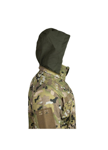 Комбінована демісезонна куртка з липучками для шевронів softshell multicam Vik-Tailor